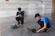 Học sinh Quảng Ninh chế tạo thành công robot dò mìn