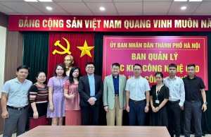 Ban Quản lý các Khu công nghệ cao và Khu công nghiệp thành phố Hà Nội tiếp và làm việc với Tập đoàn Aim, Đài Loan