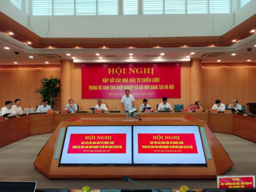 Hà Nội kêu gọi nhà đầu tư chiến lược tham gia xây dựng các thiết chế hỗ trợ đổi mới sáng tạo