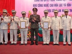 CAH Thạch Thất thành lập 2 Đồn Công an mới
