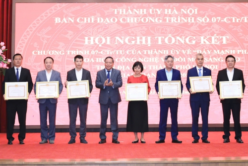 Thực hiện Chương trình số 07-CTr/TU của Thành ủy Hà Nội: Đổi mới sáng tạo - nền tảng để Hà Nội bứt phá