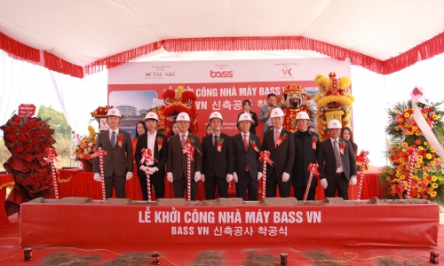 Khởi công Trung tâm nghiên cứu và sản xuất vật liệu Bass tại Khu công nghệ cao Hòa Lạc