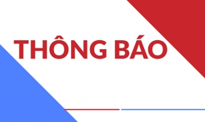 Thông báo về việc Báo cáo tình hình thực hiện dự án đầu tư