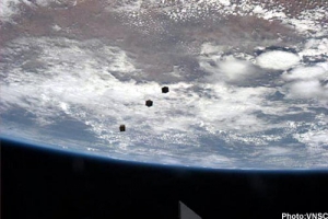 VN-made macro satellite sends initial signals