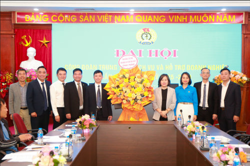 Công đoàn Trung tâm Dịch vụ và Hỗ trợ doanh nghiệp tổ chức Đại hội Công đoàn lần thứ I, nhiệm kỳ 2025-2030