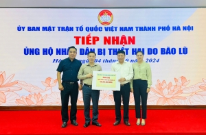 Ban Quản lý Khu Công nghệ cao Hòa Lạc công khai số tiền ủng hộ đồng bào bị thiệt hại của cơn bão số 3