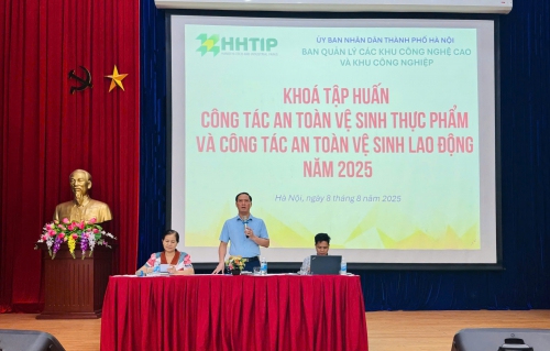 Tập huấn công tác An toàn vệ sinh lao động và An toàn thực phẩm năm 2025: Nâng cao nhận thức - Tăng cường trách nhiệm