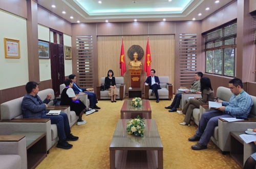 Ban Quản lý các Khu Công nghệ cao và Khu Công nghiệp thành phố Hà Nội tiếp đón và làm việc với Tân Đại sứ Việt Nam tại Italia