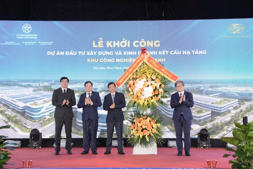 Khởi công Khu công nghiệp Đông Anh, kiến tạo không gian công nghiệp thế hệ mới