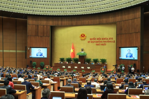 KỲ HỌP KHÔNG THƯỜNG LỆ THỨ NHẤT, QUỐC HỘI KHÓA XVI: NHIỀU QUYẾT SÁCH QUAN TRỌNG, TẠO ĐỘNG LỰC PHÁT TRIỂN MỚI
